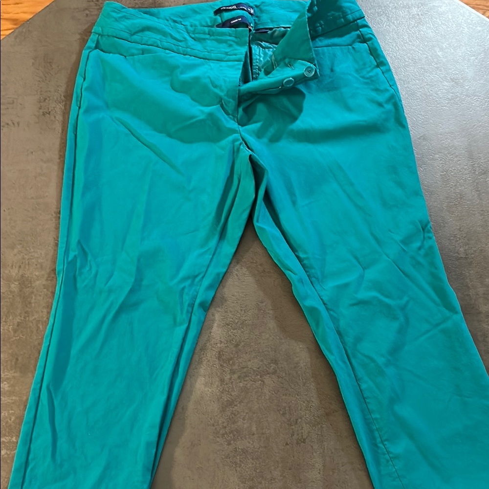Eloquii  Turquoise Trousers